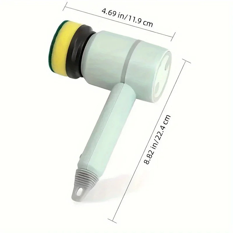 Ultra-Satisfying Drill Scrub Dish Cleaner